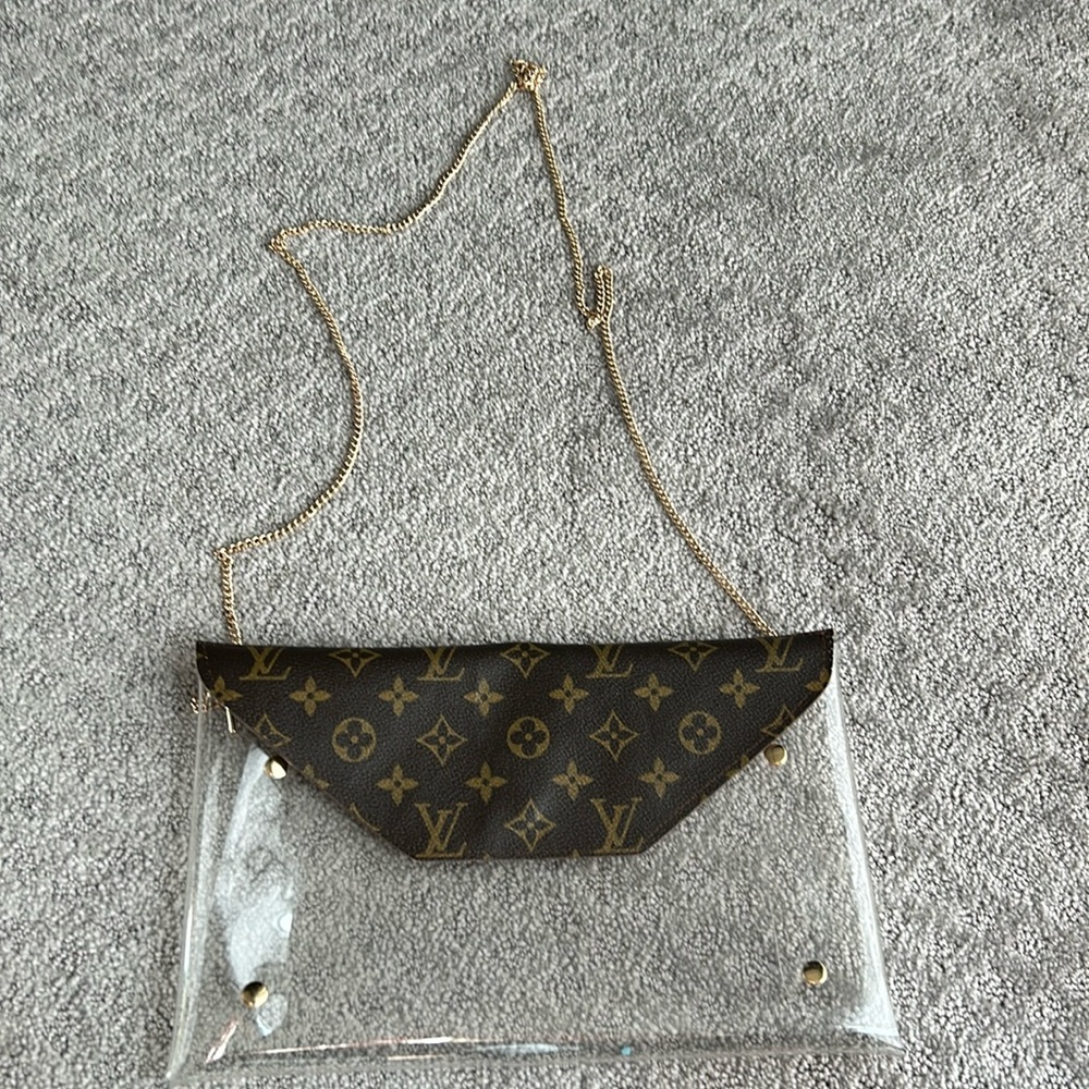 Authentic Upcyled Louis Vuitton Stadium Bag